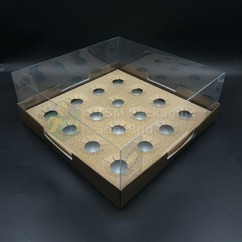 Transparents Flexible CupCake Box
